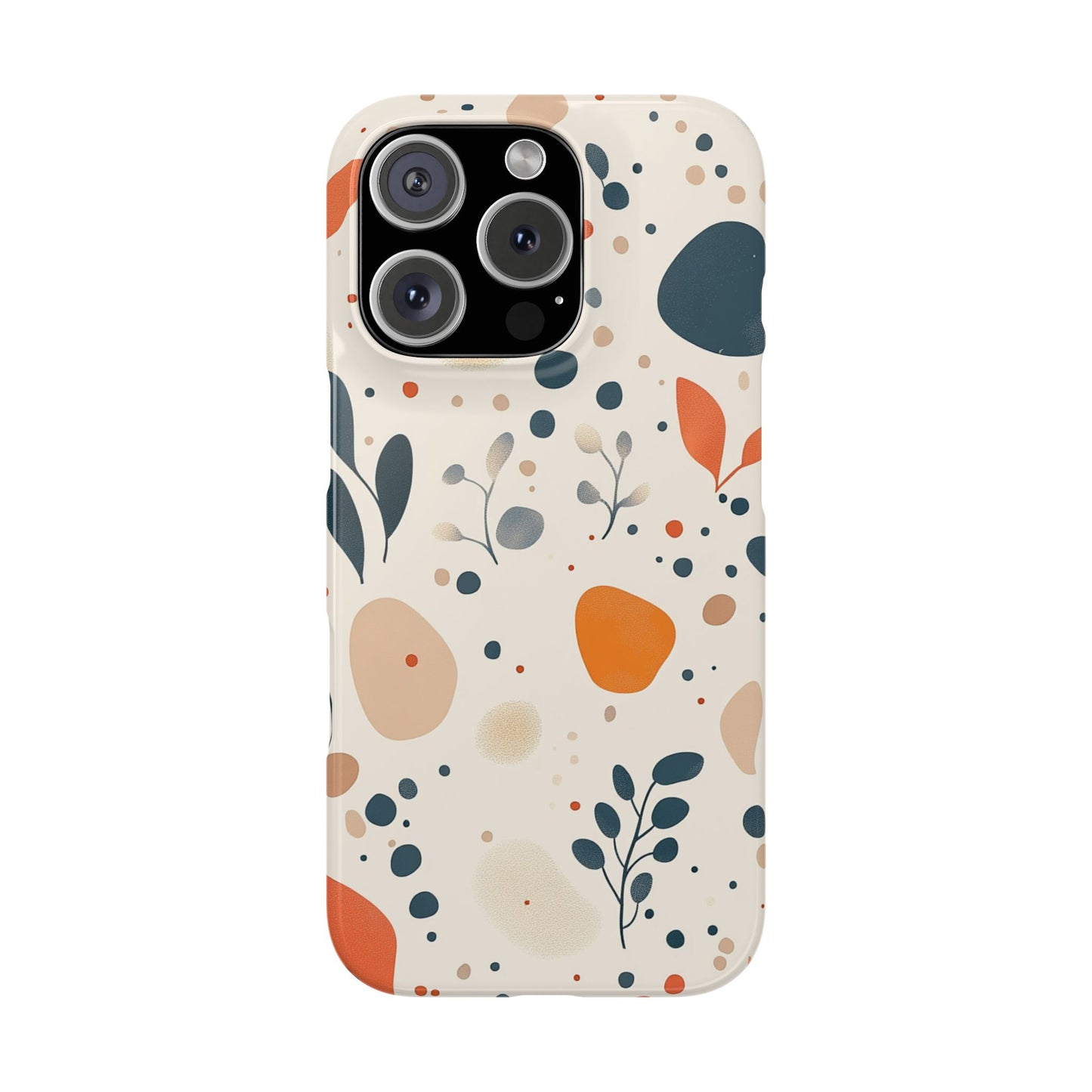 Geometric and Botanical 2 - iPhone Phone Case