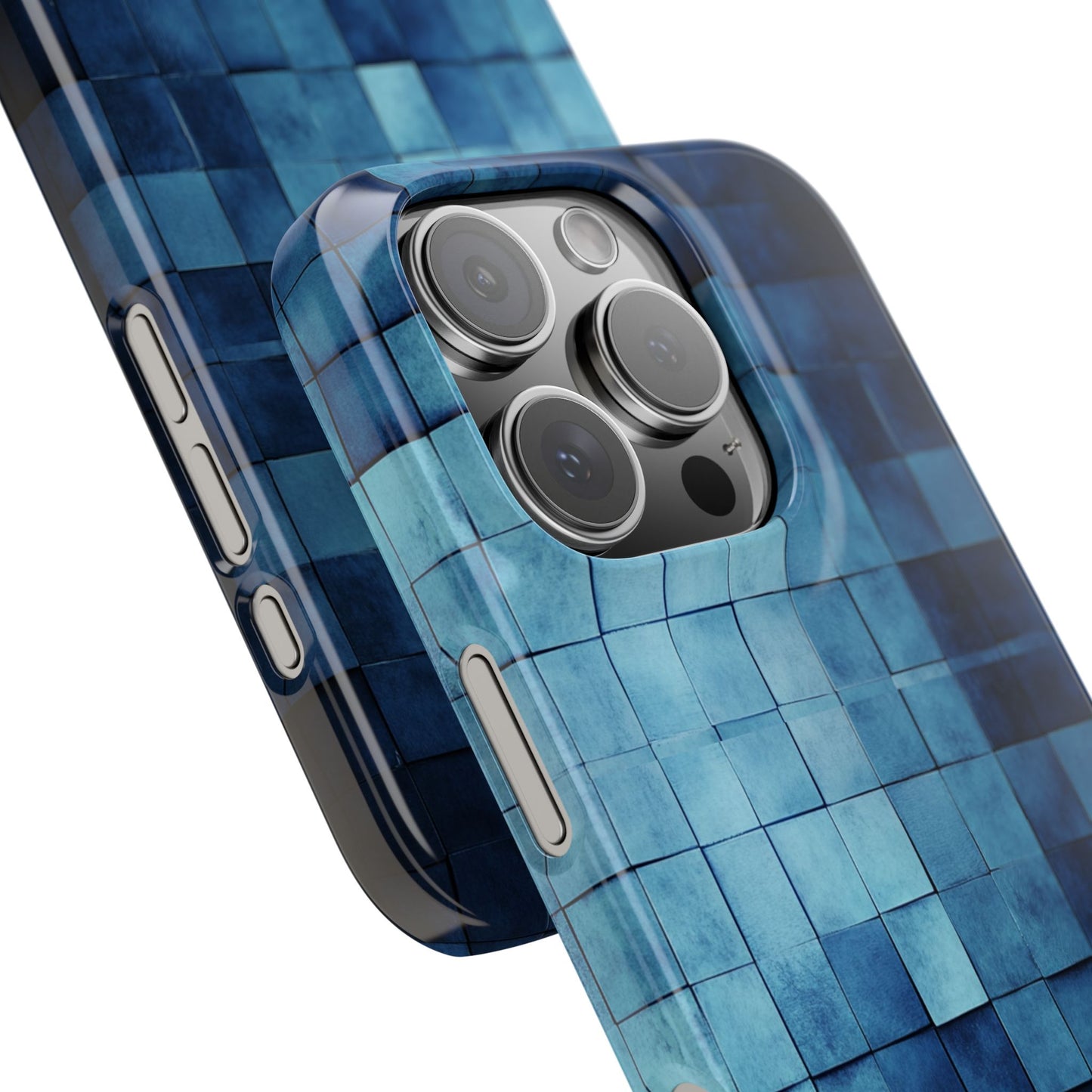 Blue Mosaic - iPhone Phone Case