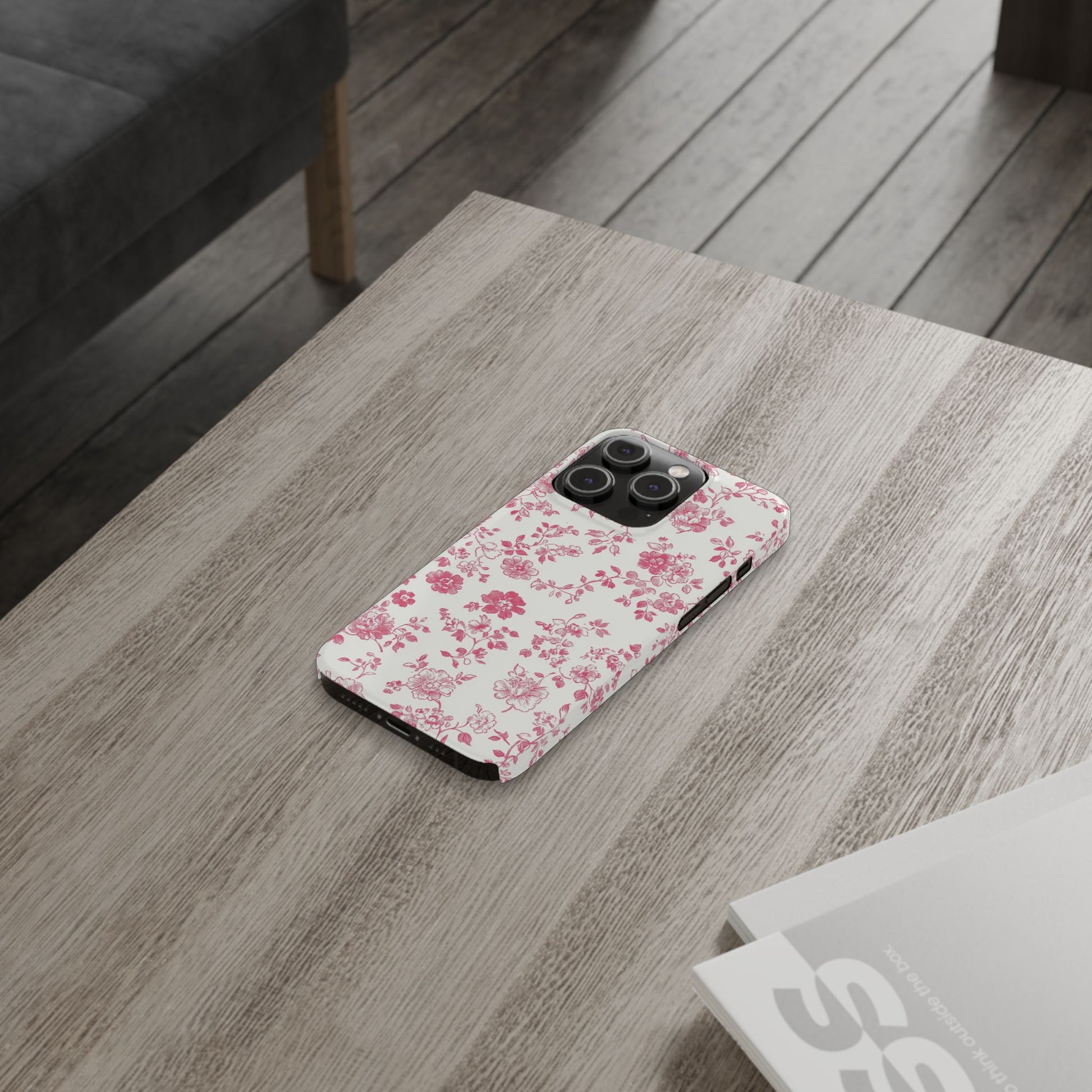 Elegant Blossoms: Pink Floral iPhone/Android Phone Case – ECHOMESTORE Elegant Blossoms: Pink Floral iPhone/Android Phone Case – ECHOMESTORE