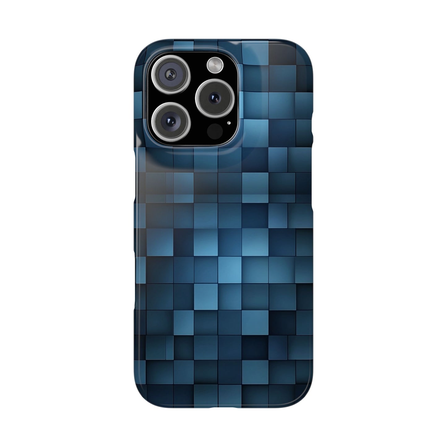 Blue Mosaic 2 - iPhone Phone Case