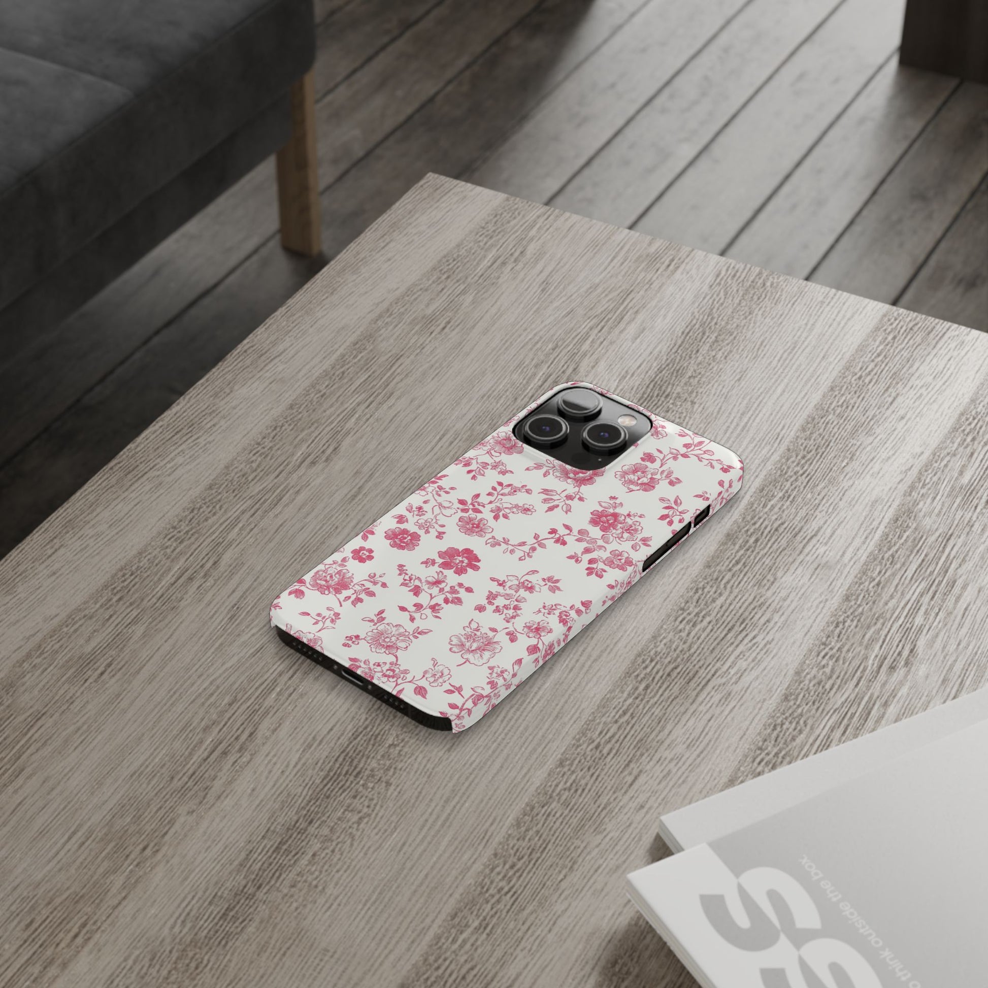 Elegant Blossoms: Pink Floral iPhone/Android Phone Case – ECHOMESTORE Elegant Blossoms: Pink Floral iPhone/Android Phone Case – ECHOMESTORE
