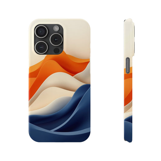 Wave Pattern 4 - iPhone Phone Case