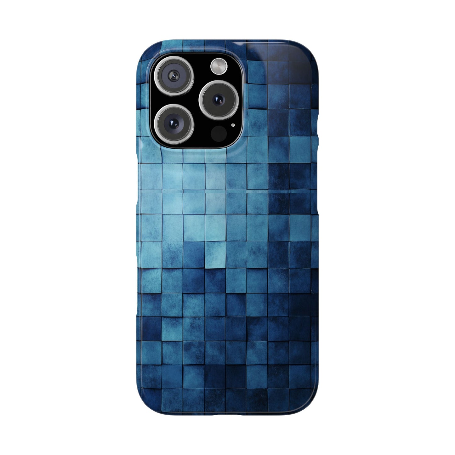 Blue Mosaic - iPhone Phone Case