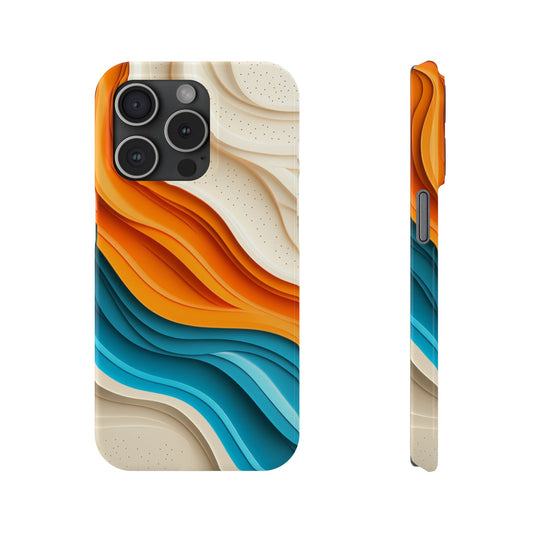 Wave Pattern 2 - iPhone Phone Case